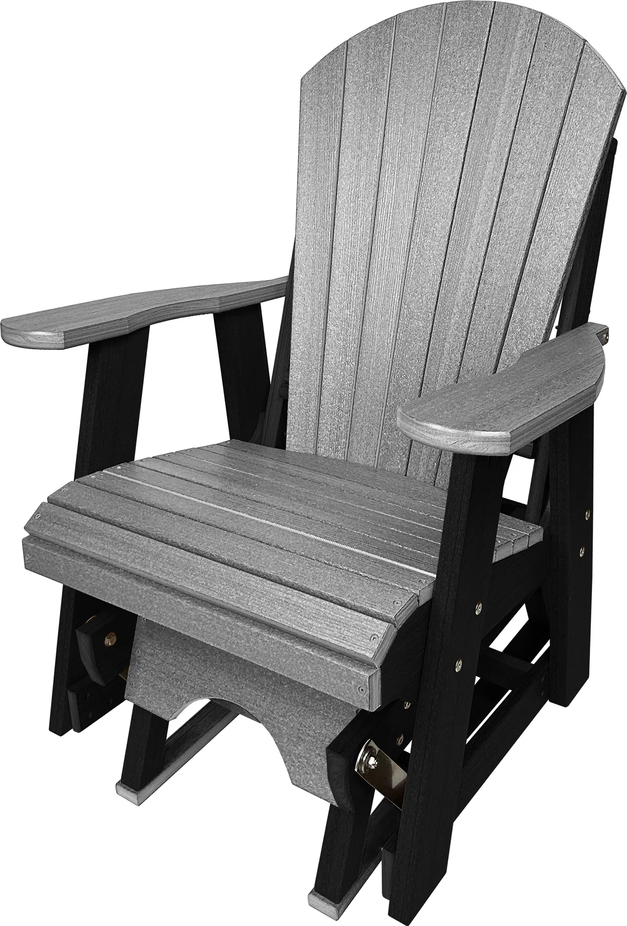 Adirondack Single Glider - Poly Lumber Outdoor Chair