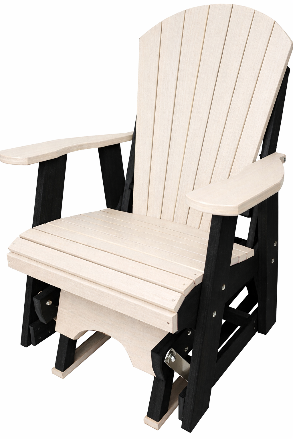 Adirondack Single Glider - Poly Lumber Outdoor Chair