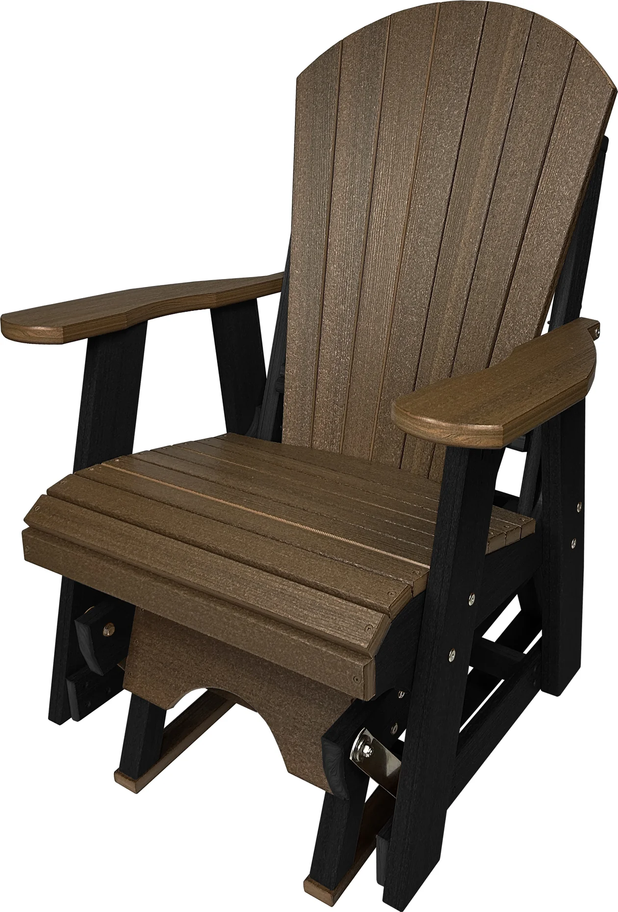 Adirondack Single Glider - Poly Lumber Outdoor Chair