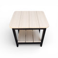 22-Inch Square Outdoor End Table - Poly Lumber
